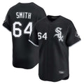 Chicago White Sox #64 Shane Smith Player Black Limited Home Stitched Baseball Jersey