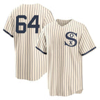 Chicago White Sox #64 Shane Smith Player Cream Field of Dreams Home Game Stitched Baseball Jersey