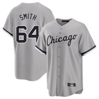 Chicago White Sox #64 Shane Smith Player Gray Home Game Stitched Baseball Jersey