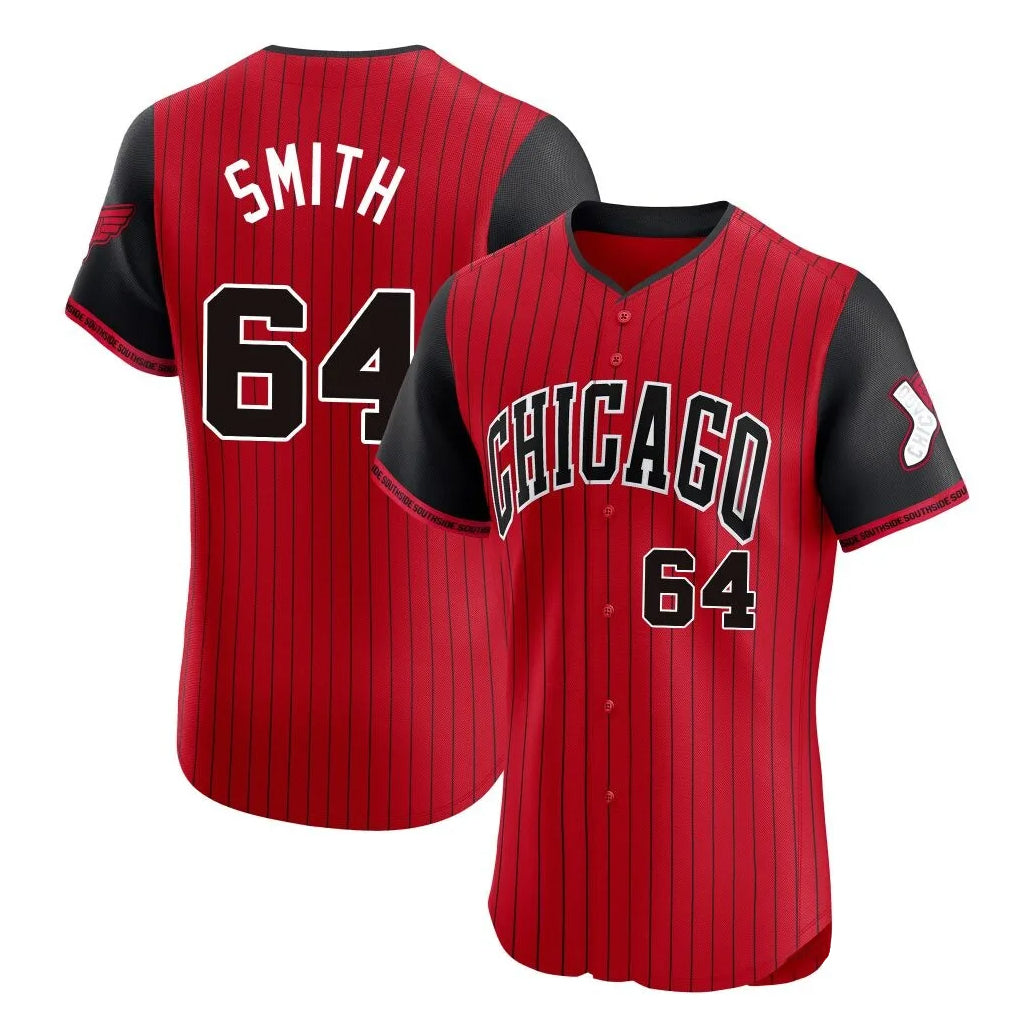 Chicago White Sox #64 Shane Smith Player Red City Connect Limited Elite Home Stitched Baseball Jersey