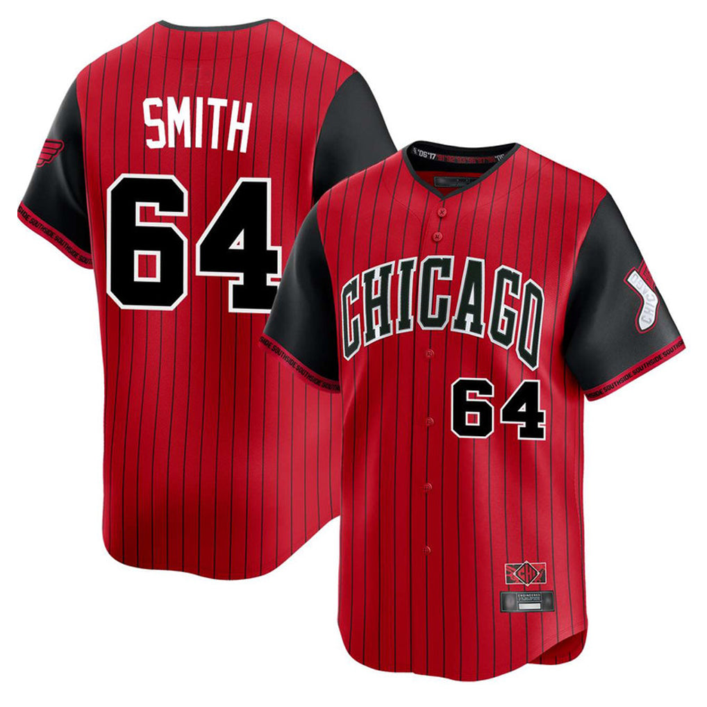 Chicago White Sox #64 Shane Smith Player Red City Connect Limited Home Stitched Baseball Jersey