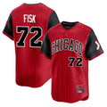 Chicago White Sox #72 Carlton Fisk Player Red City Connect Limited Home Stitched Baseball Jersey