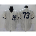 Chicago White Sox #73 Yermin Mercedes 2021 Cream Field of Dreams Cool Base Stitched Baseball Jersey
