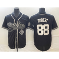 Chicago White Sox #88 Luis Robert Black Cool Base Stitched Baseball Jersey