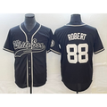Chicago White Sox #88 Luis Robert Black Cool Base Stitched Baseball Jersey