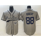 Chicago White Sox #88 Luis Robert Grey Cool Base Stitched Baseball Jersey