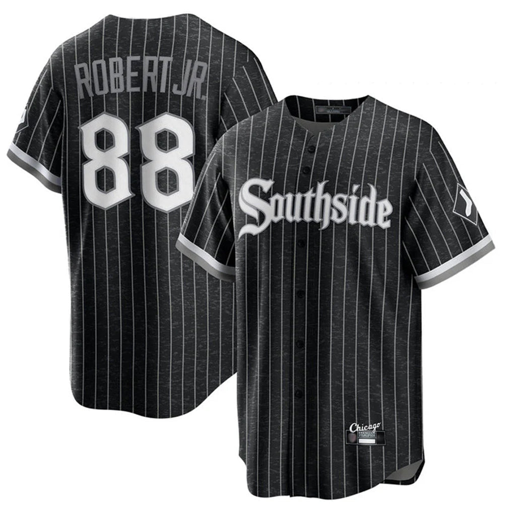 Chicago White Sox #88 Luis Robert Jr Player Black City Connect Home Game Stitched Baseball Jersey