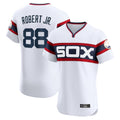 Chicago White Sox #88 Luis Robert Jr Player White Limited Elite Home Stitched Baseball Jersey