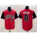 Chicago White Sox #8 Bo Jackson Red Black 2025 City Connect Limited Stitched Baseball Jersey