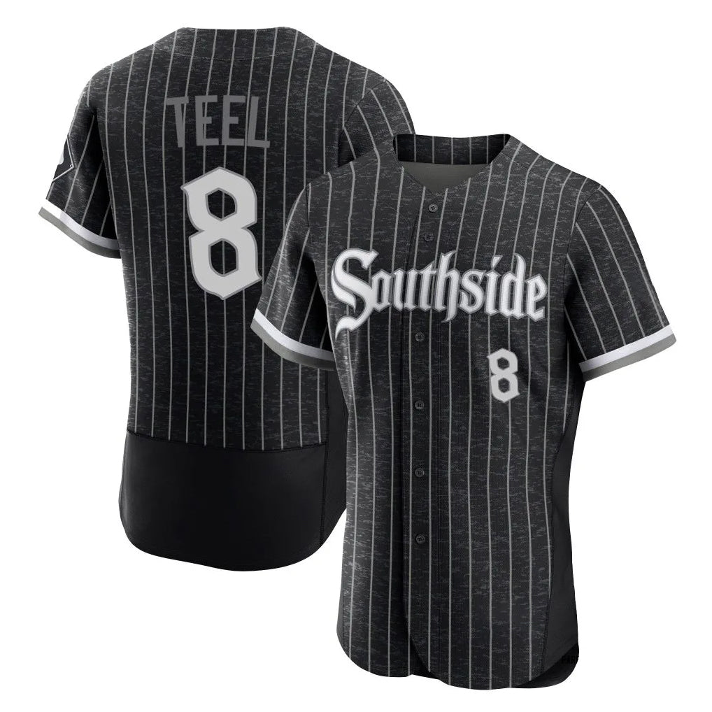 Chicago White Sox #8 Kyle Teel Player Black City Connect Limited Elite Home Stitched Baseball Jersey