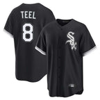 Chicago White Sox #8 Kyle Teel Player Black Home Game Stitched Baseball Jersey