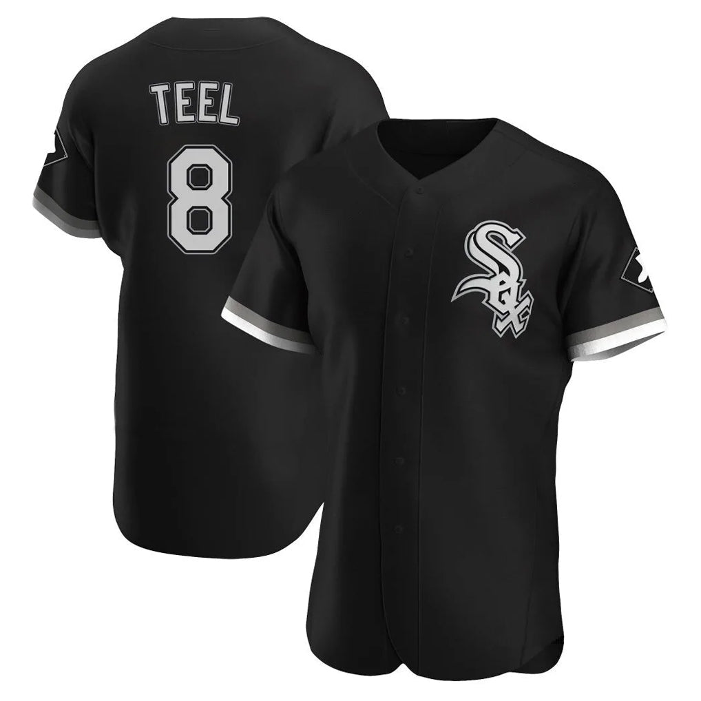 Chicago White Sox #8 Kyle Teel Player Black Limited Elite Home Stitched Baseball Jersey