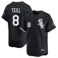 Chicago White Sox #8 Kyle Teel Player Black Limited Home Stitched Baseball Jersey