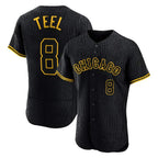 Chicago White Sox #8 Kyle Teel Player Black Snake Skin City Limited Elite Home Stitched Baseball Jersey