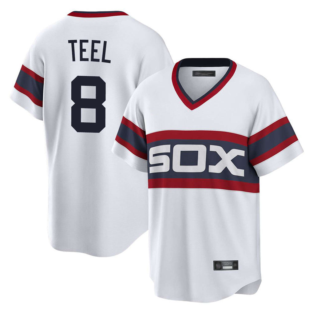 Chicago White Sox #8 Kyle Teel Player White Home Game Stitched Baseball Jersey