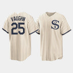 Chicago White Sox #25 Andrew Vaughn Player Cream Field of Dreams Home Game Stitched Baseball Jersey