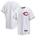 Cincinnati Reds Blank Player White Home Game Stitched Baseball Jersey