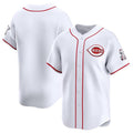 Cincinnati Reds Blank White Home Limited Baseball Stitched Baseball Jersey