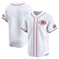 Cincinnati Reds White 2025 Speedway Classic Home Limited Baseball Jersey