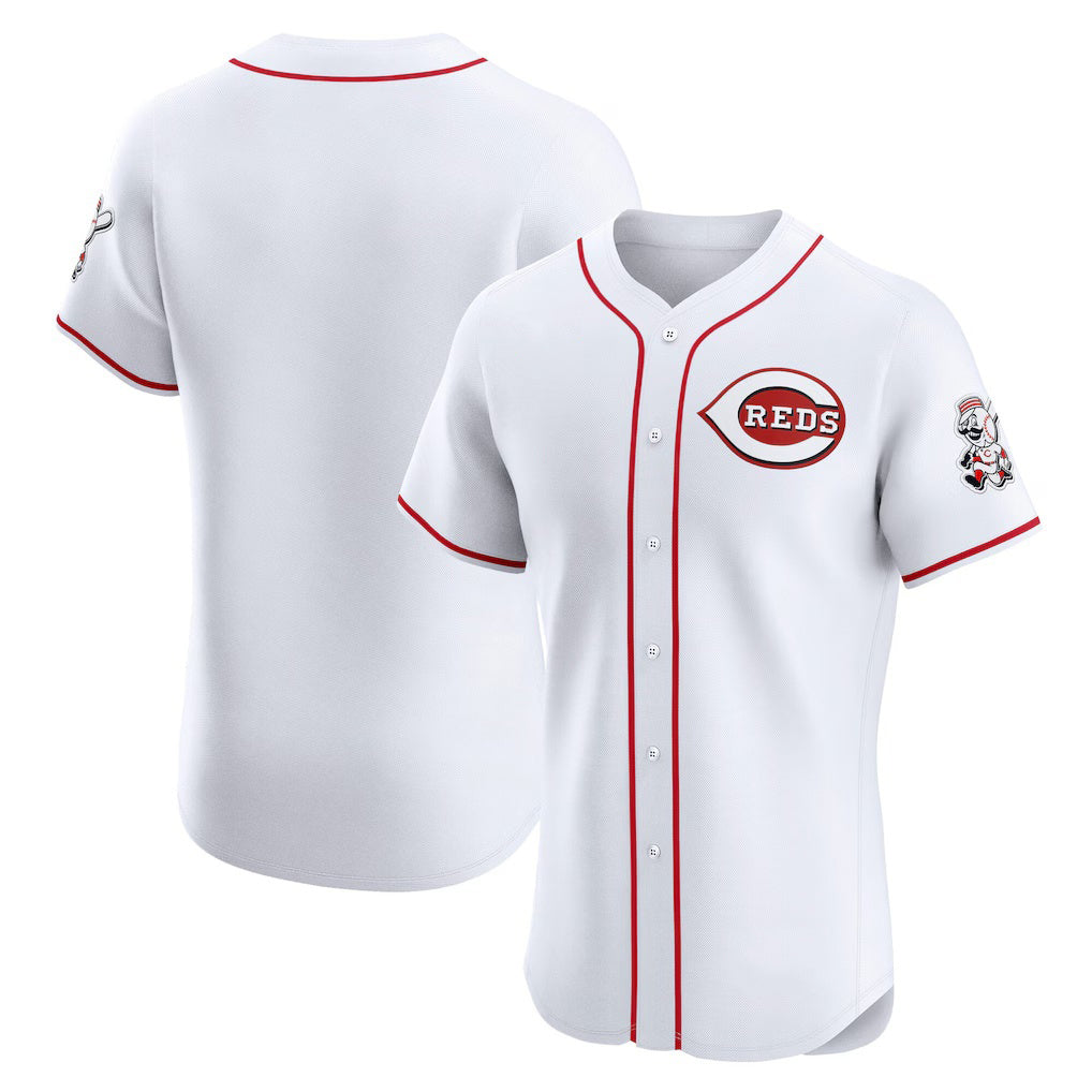 Cincinnati Reds White Home Elite Baseball Jersey