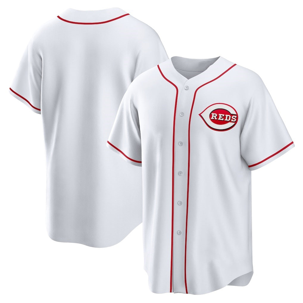 Cincinnati Reds White Home Replica Team Baseball Jersey