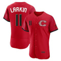 Cincinnati Reds #11 Barry Larkin Player Red 2026 City Connect Limited Elite Home Stitched Baseball Jersey
