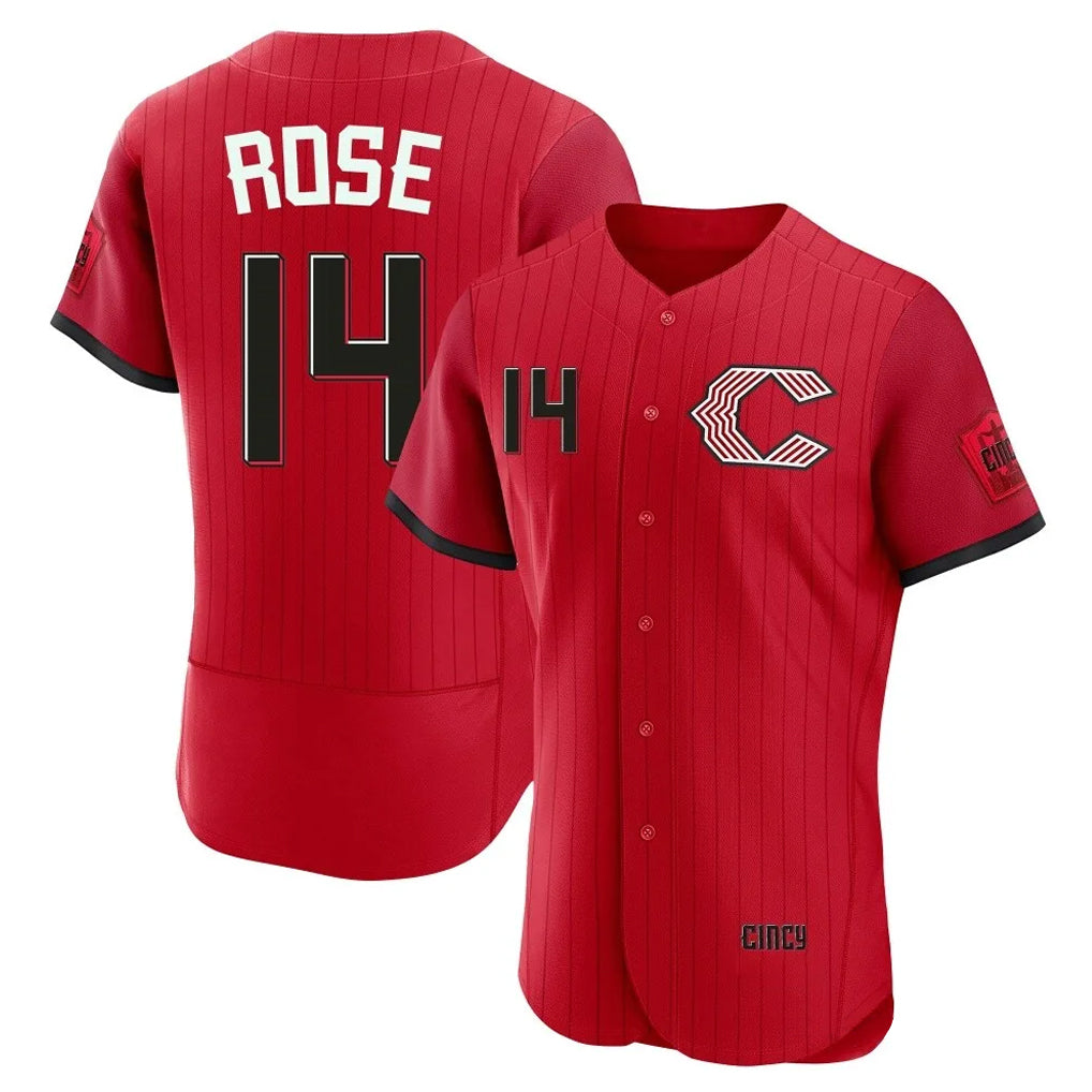 Cincinnati Reds #14 Pete Rose Player Red 2026 City Connect Limited Elite Home Stitched Baseball Jersey
