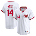 Cincinnati Reds #14 Pete Rose Player White Cooperstown Collection Limited Home Stitched Baseball Jersey