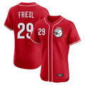 Cincinnati Reds #29 TJ Friedl Player Red Limited Elite Home Game Stitched Baseball Jersey