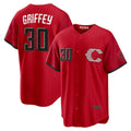 Cincinnati Reds #30 Ken Griffey Jr. Red 2026 City Connect Stadium Baseball Jersey
