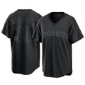Cincinnati Reds #30 Ken Griffey Player Black Game Home Stitched Baseball Jersey