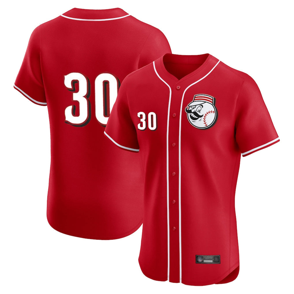 Cincinnati Reds #30 Ken Griffey Player Red Limited Elite Home Game Stitched Baseball Jersey