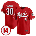 Cincinnati Reds #30 Ken Griffey Player Red Vapor Premier Limited Home Stitched Baseball Jersey