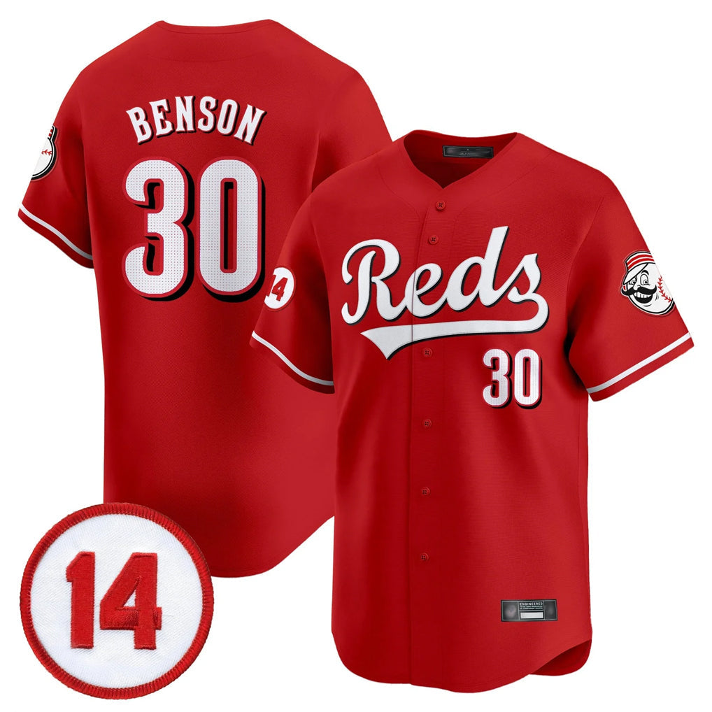Cincinnati Reds #30 Ken Griffey Player Red Vapor Premier Limited Home Stitched Baseball Jersey