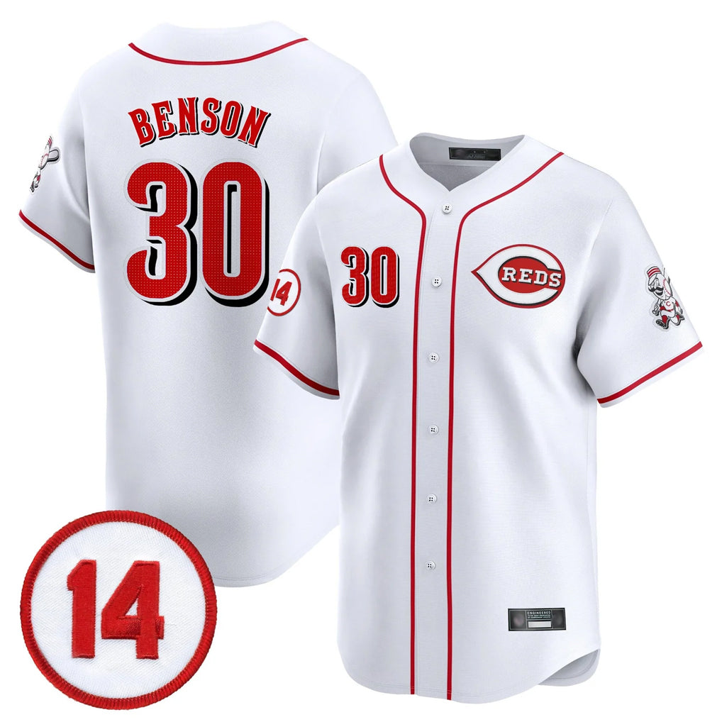 Cincinnati Reds #30 Ken Griffey Player White Vapor Premier Limited Home Stitched Baseball Jersey