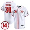 Cincinnati Reds #30 Ken Griffey Player White Vapor Premier Limited Home Stitched Baseball Jersey