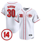 Cincinnati Reds #30 Ken Griffey Player White Vapor Premier Limited Home Stitched Baseball Jersey
