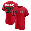 Cincinnati Reds #35 Jose Trevino Player Red 2026 City Connect Limited Elite Home Stitched Baseball Jersey