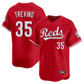 Cincinnati Reds #35 Jose Trevino Player Red Home Limited Stitched Baseball Jersey
