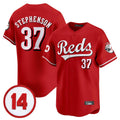 Cincinnati Reds #37 Tyler Stephenson Player Red Vapor Premier Limited Home Stitched Baseball Jersey