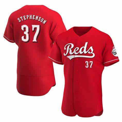 Cincinnati Reds #37 Tyler Stephenson Red Stitched Flex Baseball Jersey
