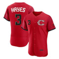 Cincinnati Reds #3 Ke'Bryan Hayes Player Red 2026 City Connect Limited Elite Home Stitched Baseball Jersey