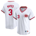 Cincinnati Reds #3 Ke'Bryan Hayes Player White Cooperstown Collection Limited Home Stitched Baseball Jersey