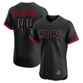 Cincinnati Reds #44 Elly De La Cruz Player Black City Connect Limited Elite Home Stitched Baseball Jersey