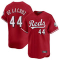 Cincinnati Reds #44 Elly De La Cruz Player Red Home Limited Stitched Baseball Jersey