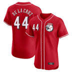 Cincinnati Reds #44 Elly De La Cruz Player Red Limited Elite Home Game Stitched Baseball Jersey