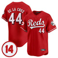 Cincinnati Reds #44 Elly De La Cruz Player Red Vapor Premier Limited Home Stitched Baseball Jersey
