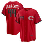 Cincinnati Reds #44 Elly De La Cruz Red 2026 City Connect Stadium Baseball Jersey