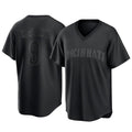 Cincinnati Reds #9 Matt McLain Player Black Game Home Stitched Baseball Jersey
