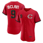 Cincinnati Reds #9 Matt McLain Player Red 2026 City Connect Limited Elite Home Stitched Baseball Jersey